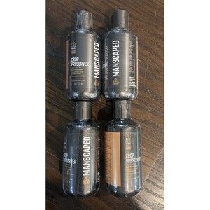 MANSCAPED Crop Preserver, Anti-Chafing Men's Ball Deodorant (4 Pack) 6 fl oz New